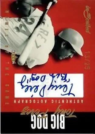 Names of the Game Autographs Gold