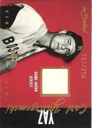 2004 Fleer InScribed - Names of the Game Material Copper #NGJ-CY - Carl Yastrzemski - Boston Red Sox
