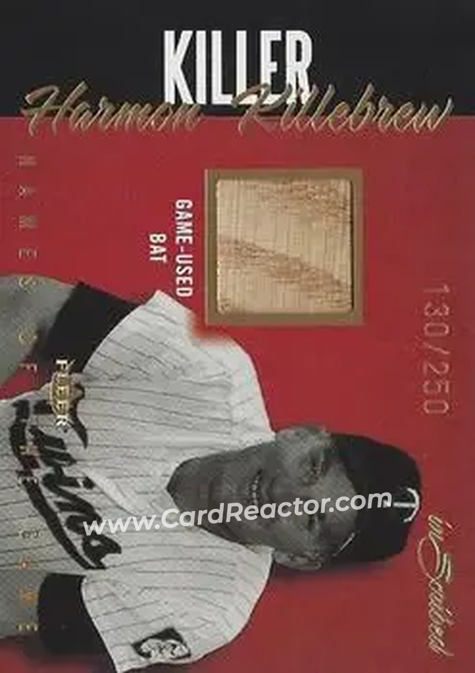 2004 Fleer InScribed - Names of the Game Material Copper #NGJ-HK - Harmon Killebrew - Minnesota Twins - Front