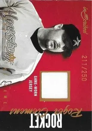 2004 Fleer InScribed - Names of the Game Material Copper #NGJ-RC - Roger Clemens - Houston Astros