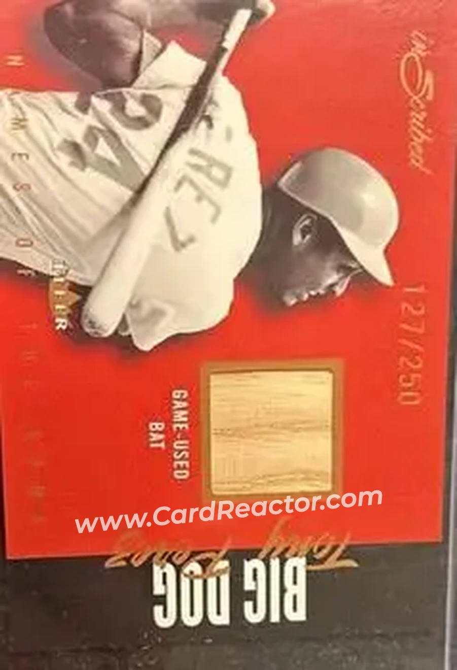 2004 Fleer InScribed - Names of the Game Material Copper #NGJ-TP - Tony Pérez - Cincinnati Reds - Front