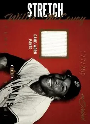 2004 Fleer InScribed - Names of the Game Material Copper #NGJ-WM - Willie McCovey - San Francisco Giants