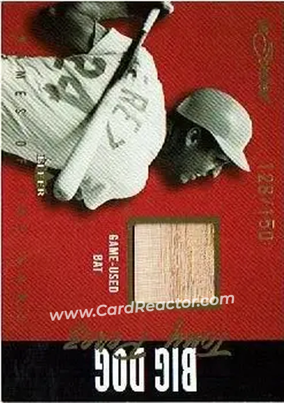 2004 Fleer InScribed - Names of the Game Material Gold #NGJ-TP - Tony Pérez - Cincinnati Reds - Front