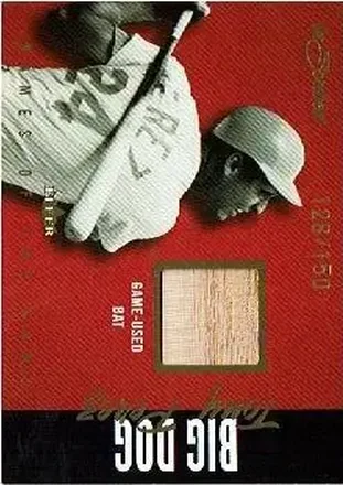 2004 Fleer InScribed #NGJ-TP Names of the Game Material Gold Tony Pérez