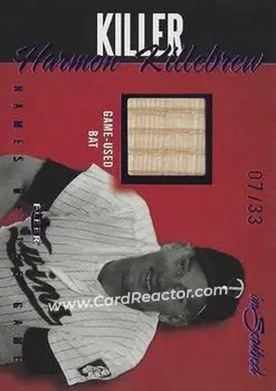 2004 Fleer InScribed - Names of the Game Material Purple #NGJ-HK - Harmon Killebrew - Minnesota Twins - Front