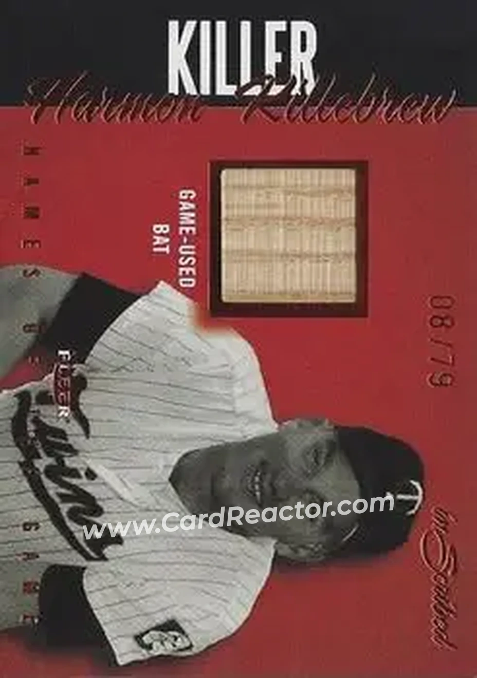 2004 Fleer InScribed - Names of the Game Material Red #NGJ-HK - Harmon Killebrew - Minnesota Twins - Front