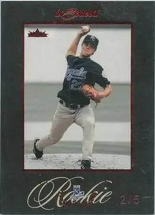 2004 Fleer InScribed - Red #97 - Zack Greinke - Kansas City Royals