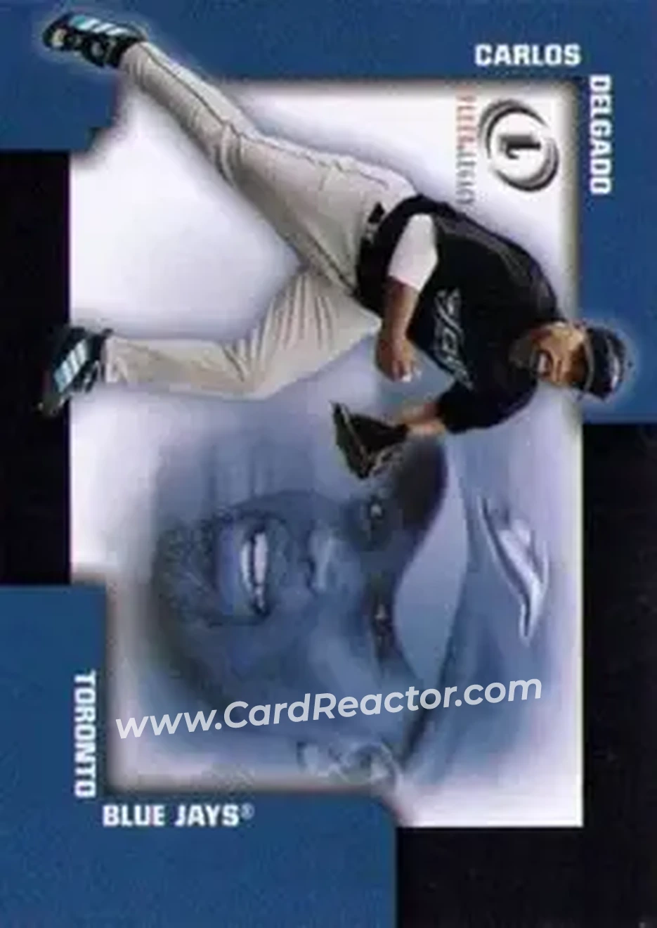 2004 Fleer Legacy #14 - Carlos Delgado - Toronto Blue Jays - Front