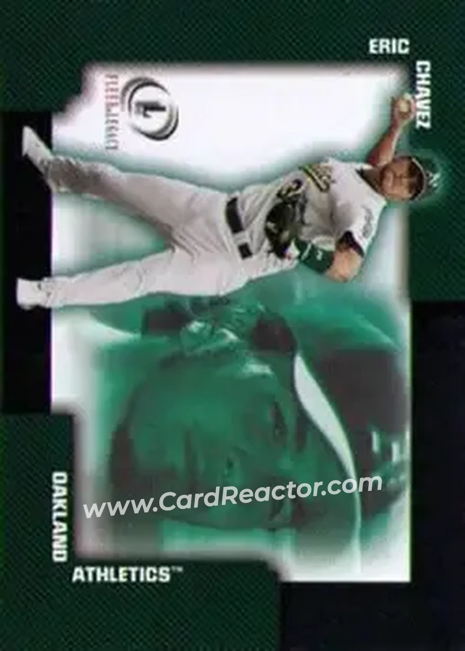 2004 Fleer Legacy #23 - Eric Chavez - Oakland Athletics - Front