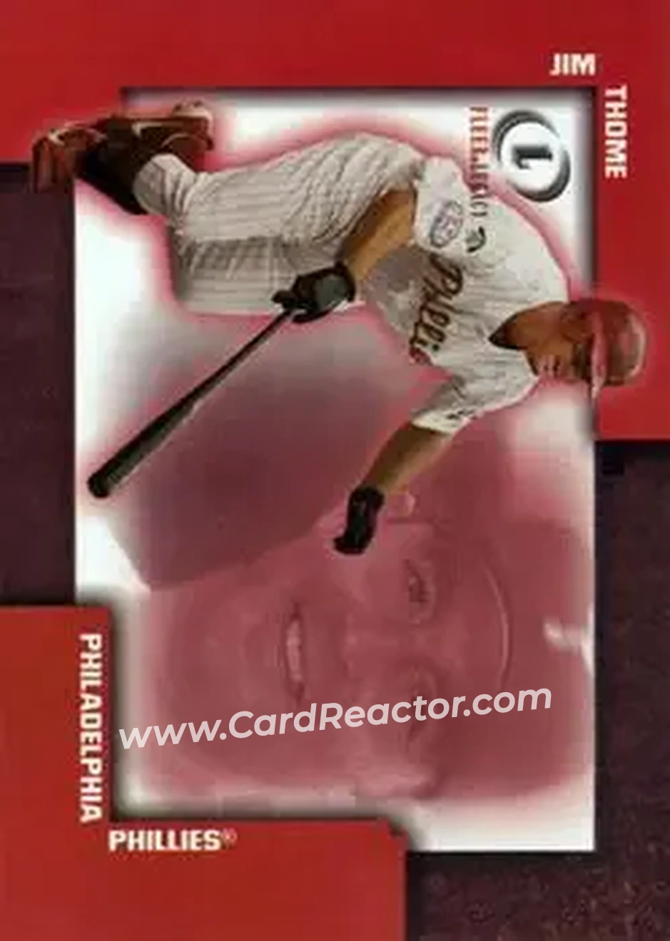 2004 Fleer Legacy #40 - Jim Thome - Philadelphia Phillies - Front