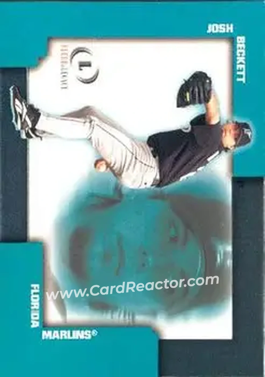 2004 Fleer Legacy #41 - Josh Beckett - Florida Marlins - Front 2004 Fleer Legacy #41 - Josh Beckett - Florida Marlins - Front