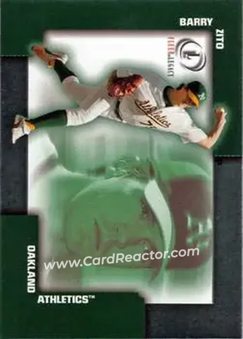 2004 Fleer Legacy #46 - Barry Zito - Oakland Athletics - Front