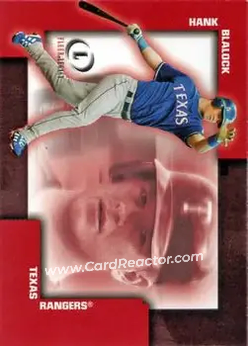 2004 Fleer Legacy #47 - Hank Blalock - Texas Rangers - Front