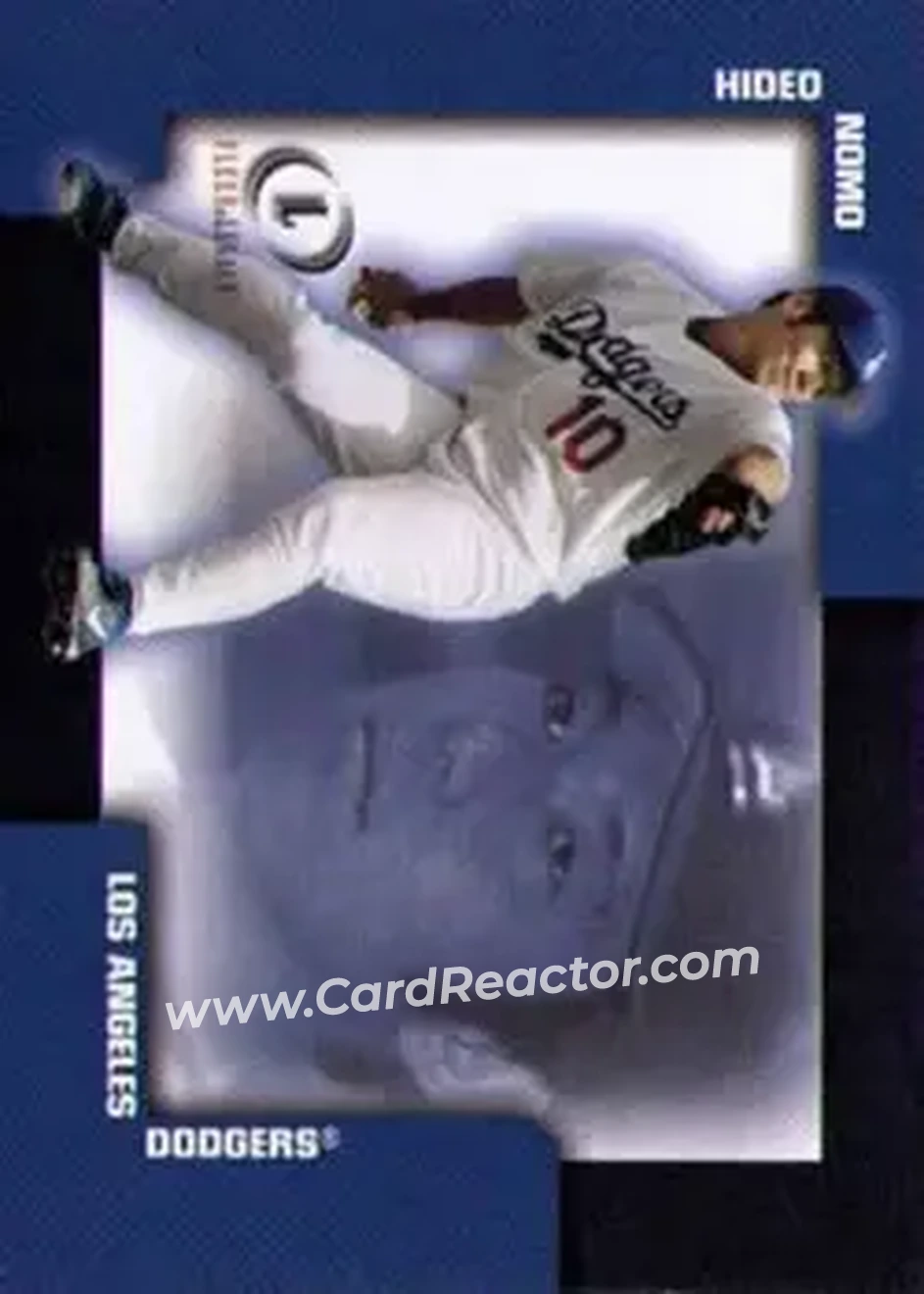 2004 Fleer Legacy #48 - Hideo Nomo - Los Angeles Dodgers - Front 2004 Fleer Legacy #48 - Hideo Nomo - Los Angeles Dodgers - Front