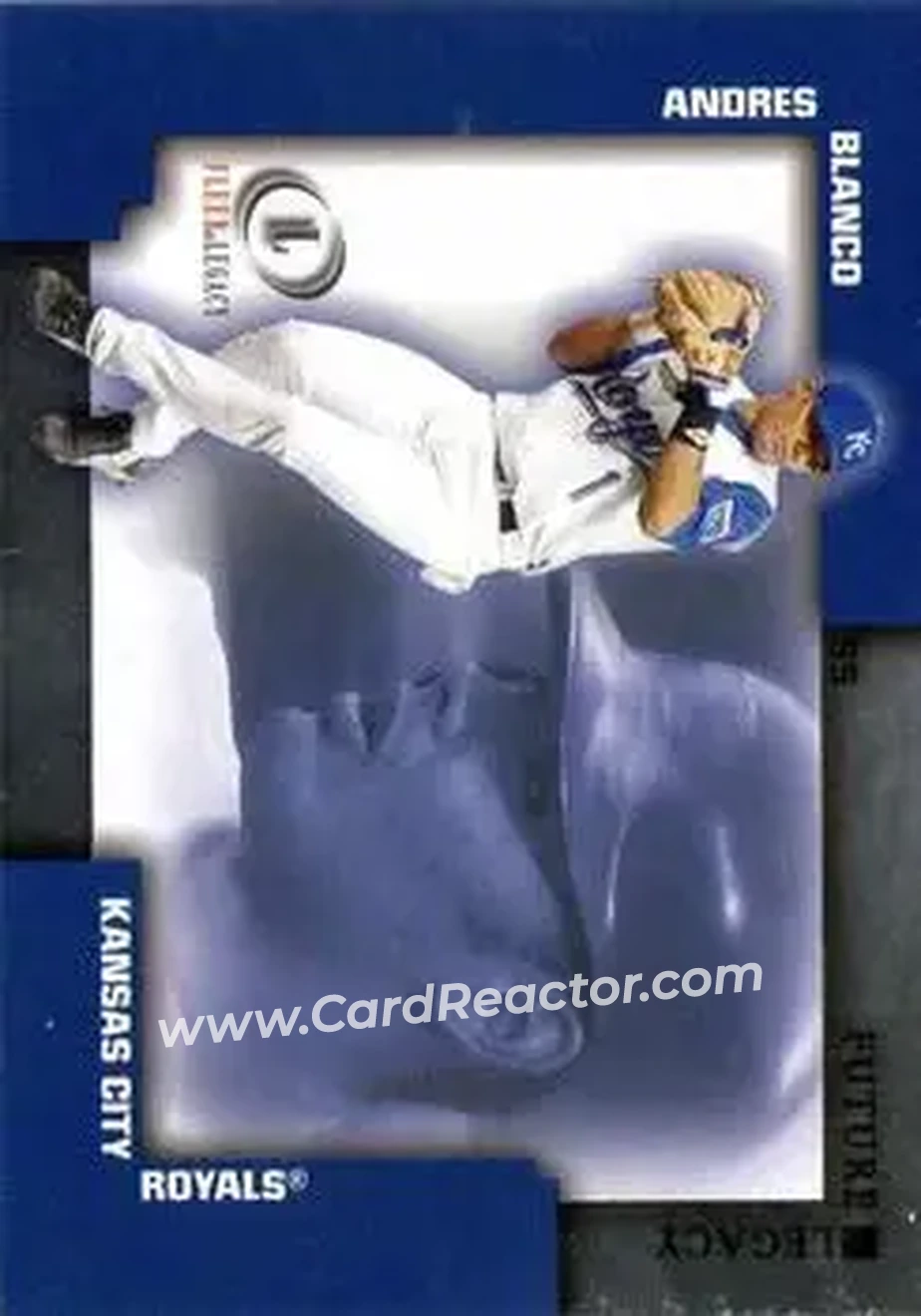 2004 Fleer Legacy #65 - Andres Blanco - Kansas City Royals - Front