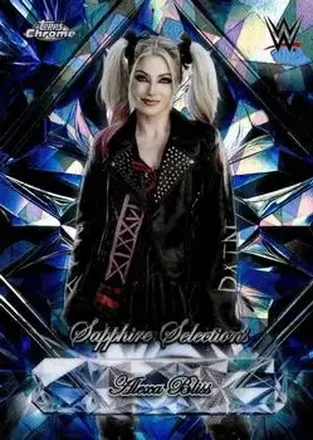 2026 Topps Chrome Sapphire Edition WWE - Sapphire Selections #SAS-AB - Alexa Bliss