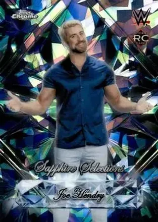 2026 Topps Chrome Sapphire Edition WWE - Sapphire Selections #SAS-JH - Joe Hendry