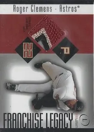 2004 Fleer Legacy - Franchise Patch 99 #FL/RC - Roger Clemens - Houston Astros