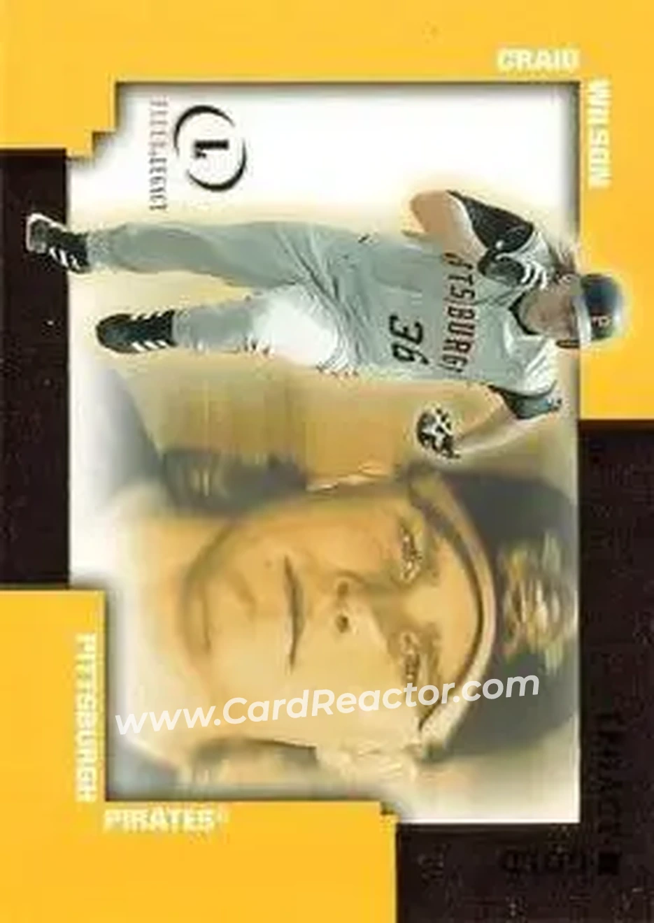 2004 Fleer Legacy - Gold #55 - Craig Wilson - Pittsburgh Pirates - Front 2004 Fleer Legacy - Gold #55 - Craig Wilson - Pittsburgh Pirates - Front