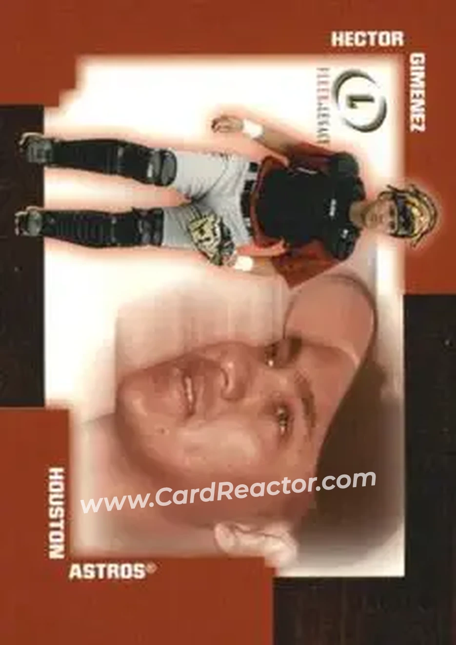 2004 Fleer Legacy - Gold #67 - Hector Gimenez - Houston Astros - Front 2004 Fleer Legacy - Gold #67 - Hector Gimenez - Houston Astros - Front