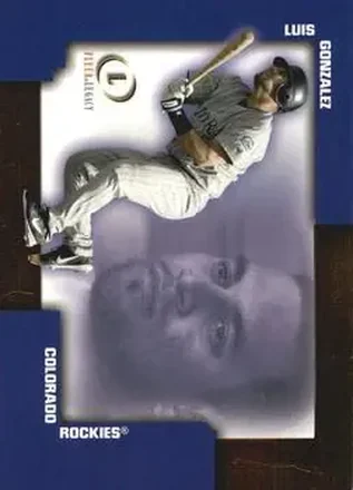 2004 Fleer Legacy - Gold #70 - Luis Gonzalez - Colorado Rockies