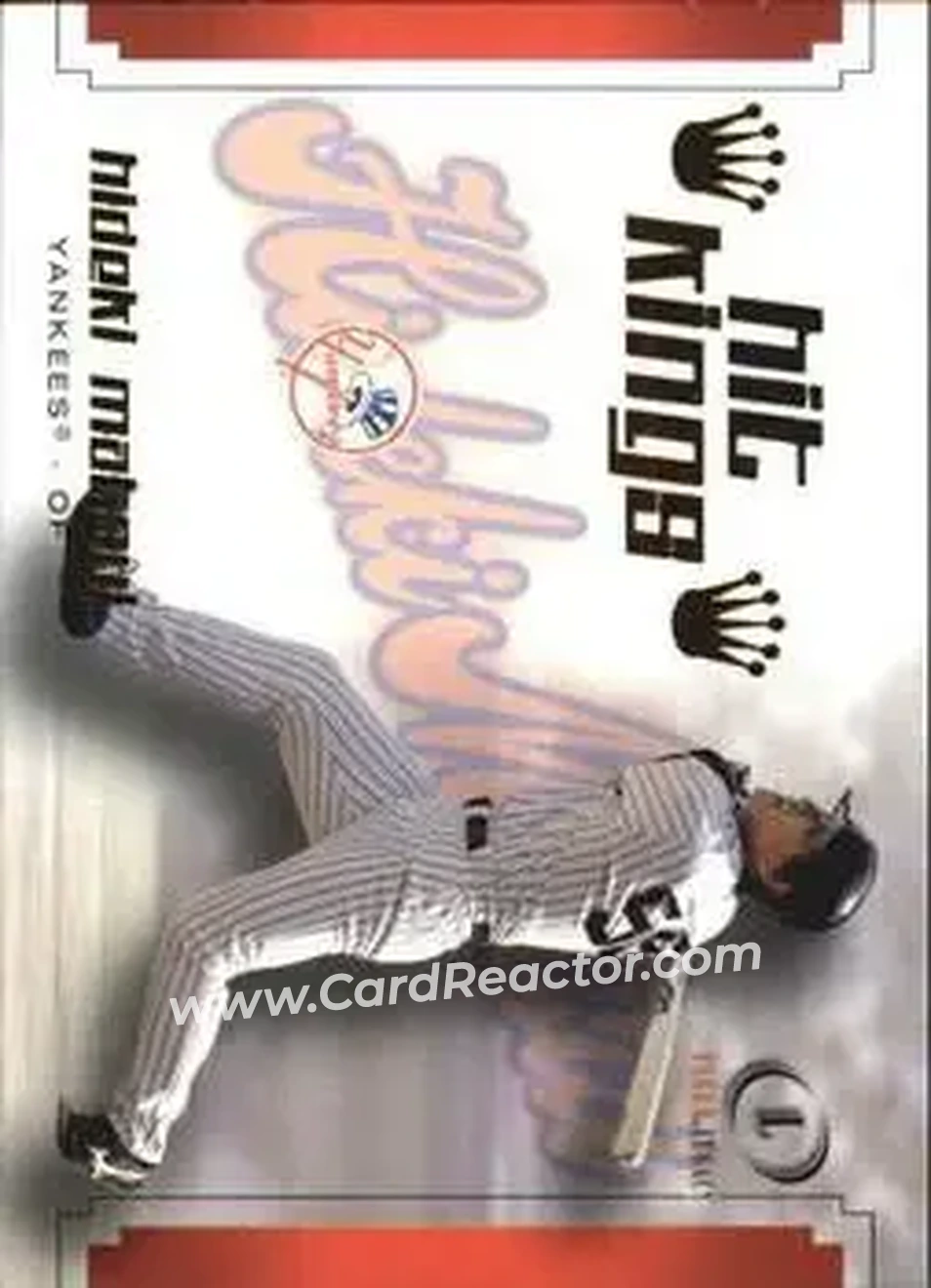 2004 Fleer Legacy - Hit Kings #2HK - Hideki Matsui - New York Yankees - Front