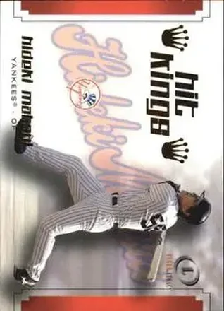 2004 Fleer Legacy - Hit Kings #2HK - Hideki Matsui - New York Yankees