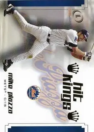 2004 Fleer Legacy - Hit Kings #4HK - Mike Piazza - New York Mets