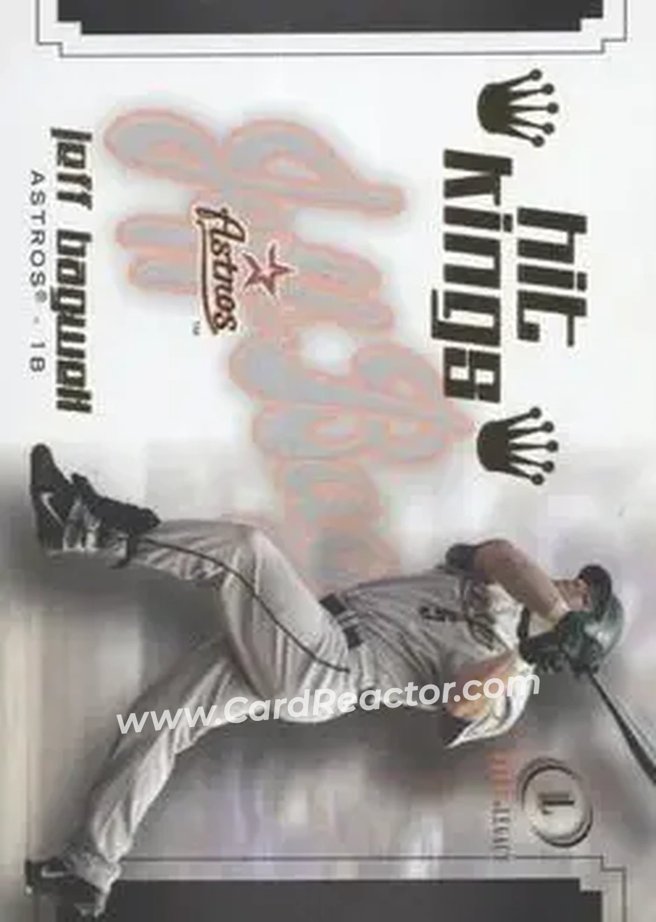 2004 Fleer Legacy - Hit Kings #5HK - Jeff Bagwell - Houston Astros - Front