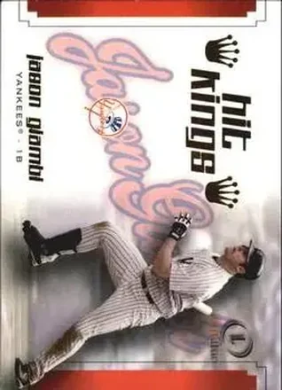 2004 Fleer Legacy - Hit Kings #9HK - Jason Giambi - New York Yankees