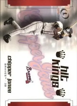 2004 Fleer Legacy - Hit Kings #13HK - Chipper Jones - Atlanta Braves