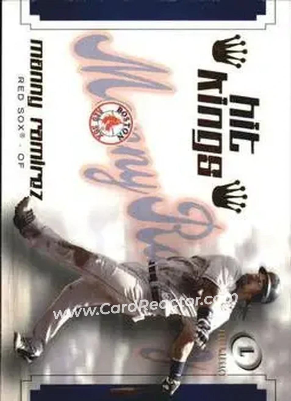 2004 Fleer Legacy - Hit Kings #14HK - Manny Ramirez - Boston Red Sox - Front