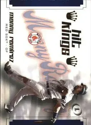 2004 Fleer Legacy - Hit Kings #14HK - Manny Ramirez - Boston Red Sox