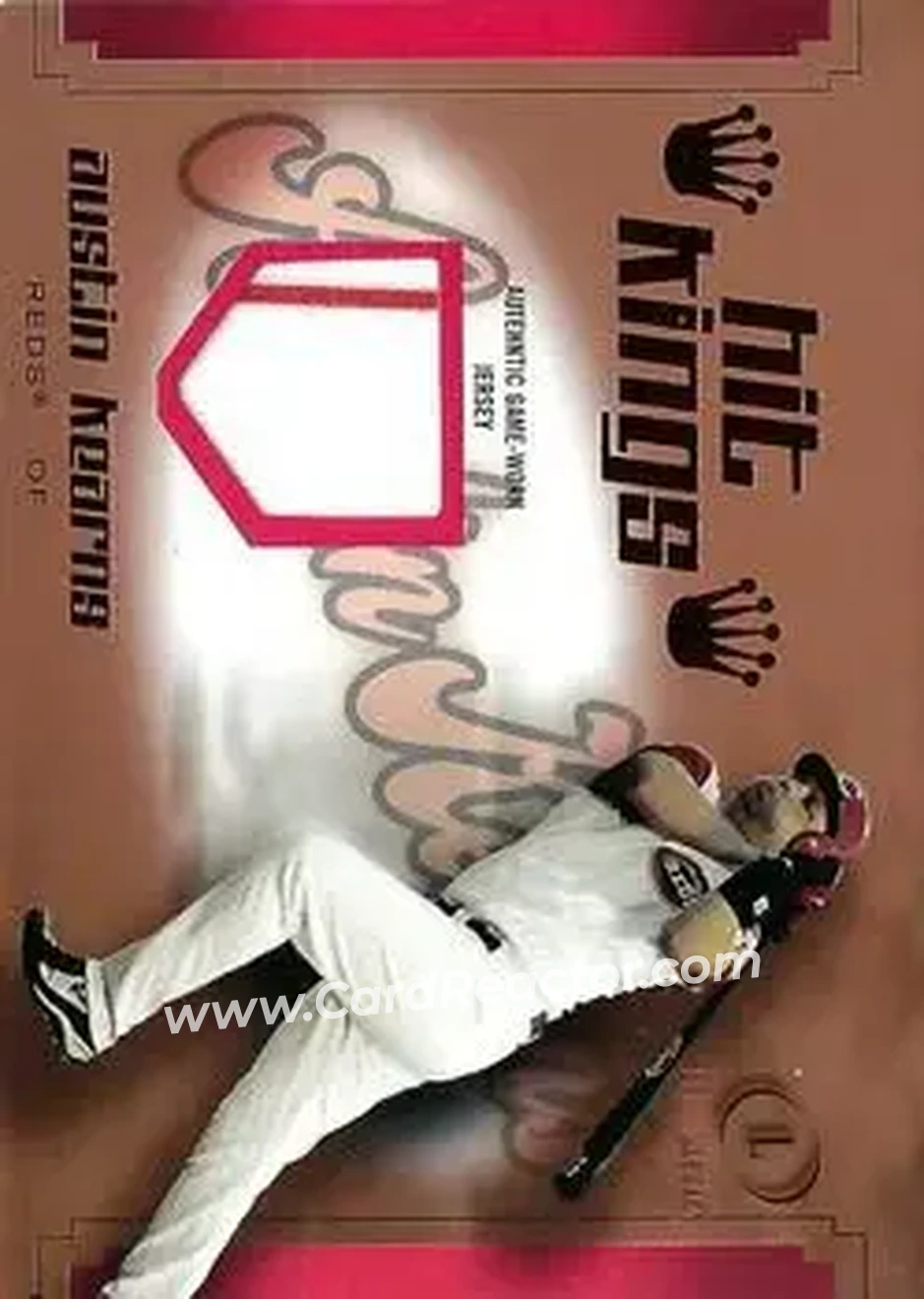 2004 Fleer Legacy - Hit Kings Jersey Copper #HK/AK - Austin Kearns - Cincinnati Reds - Front
