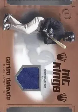 2004 Fleer Legacy - Hit Kings Jersey Copper #HK/CD - Carlos Delgado - Toronto Blue Jays