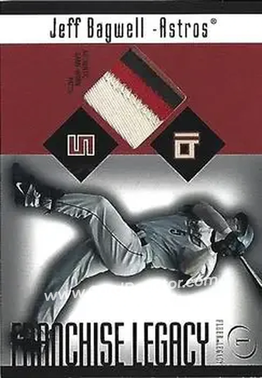 2004 Fleer Legacy - Hit Kings Patch Silver #HK/JB - Jeff Bagwell - Houston Astros - Front