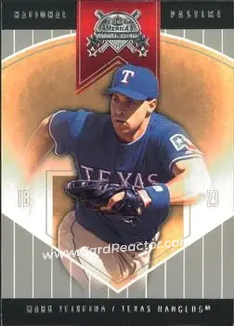 2004 Fleer National Pastime #5 - Mark Teixeira - Texas Rangers - Front 2004 Fleer National Pastime #5 - Mark Teixeira - Texas Rangers - Front
