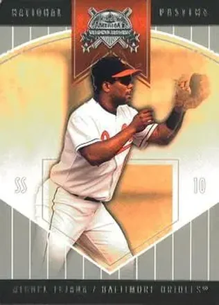 2004 Fleer National Pastime #8 - Miguel Tejada - Baltimore Orioles