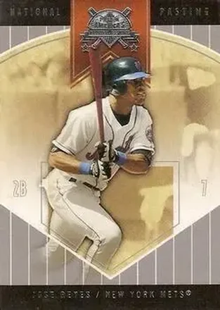 2004 Fleer National Pastime #11 - Jose Reyes - New York Mets