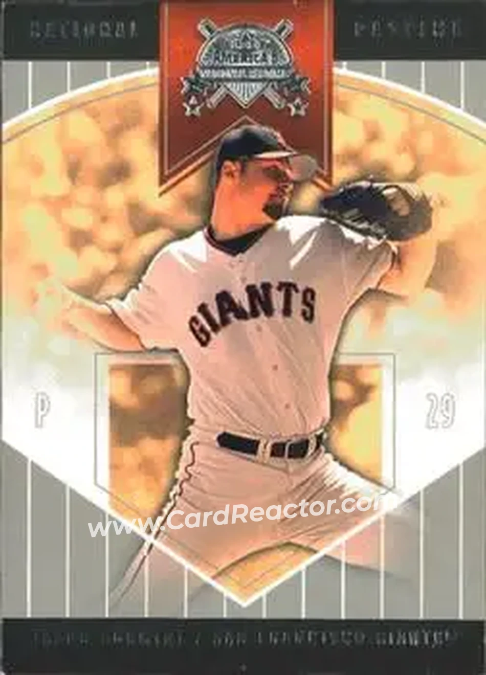 2004 Fleer National Pastime #15 - Jason Schmidt - San Francisco Giants - Front