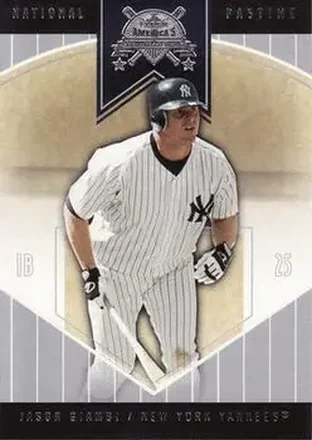 2004 Fleer National Pastime #25 - Jason Giambi - New York Yankees