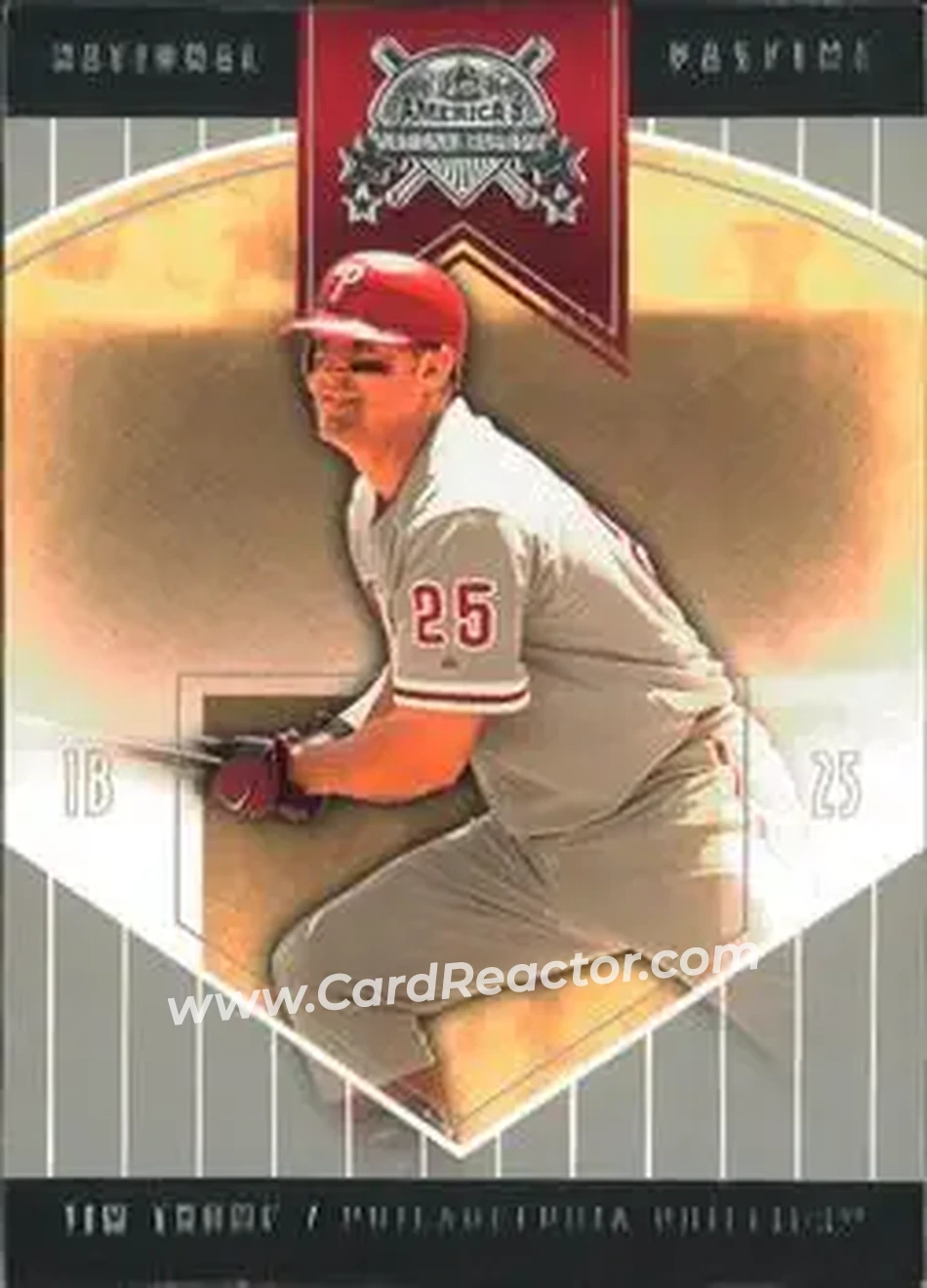 2004 Fleer National Pastime #26 - Jim Thome - Philadelphia Phillies - Front