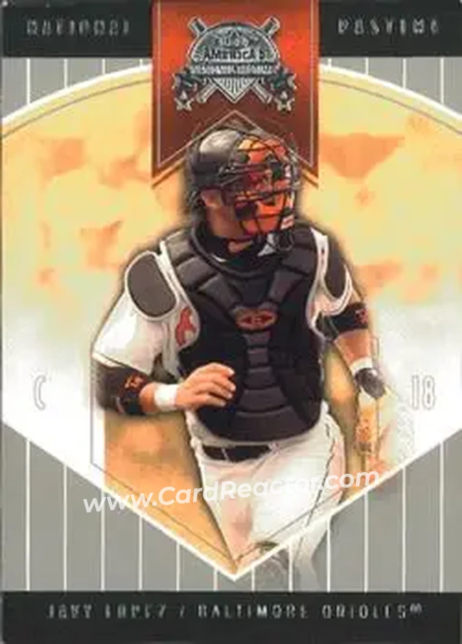 2004 Fleer National Pastime #27 - Javier Lopez - Baltimore Orioles - Front 2004 Fleer National Pastime #27 - Javier Lopez - Baltimore Orioles - Front
