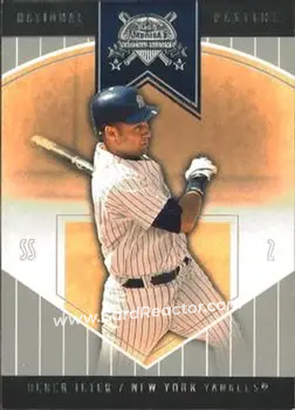 2004 Fleer National Pastime #28 - Derek Jeter - New York Yankees - Front