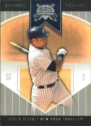 2004 Fleer National Pastime #28 - Derek Jeter - New York Yankees