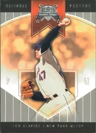 2004 Fleer National Pastime #29 - Tom Glavine - New York Mets