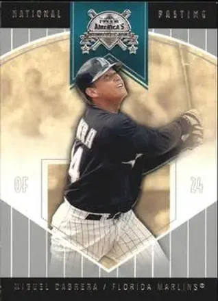 2004 Fleer National Pastime #33 - Miguel Cabrera - Florida Marlins