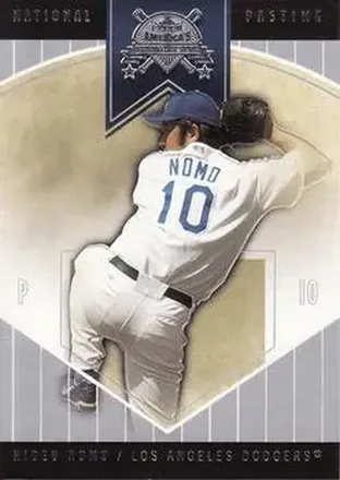 2004 Fleer National Pastime #39 - Hideo Nomo - Los Angeles Dodgers