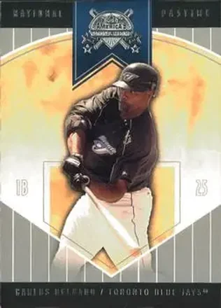 2004 Fleer National Pastime #45 - Carlos Delgado - Toronto Blue Jays