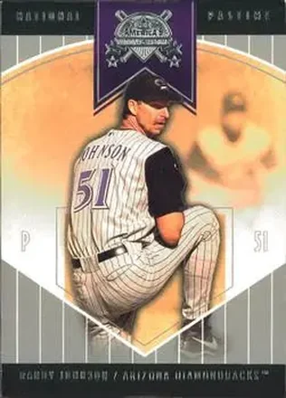 2004 Fleer National Pastime #47 - Randy Johnson - Arizona Diamondbacks